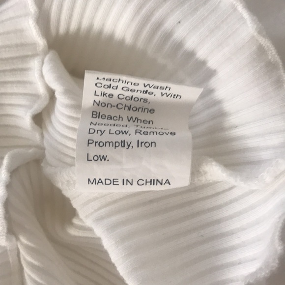 Shein off white crop top xs - Picture 4 of 4